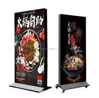 Boîte lumineuse circulaire publicitaire en tissu, rétroéclairée par LED, personnalisée RuiQi, étanche, écologique, haute luminosité, vente en gros