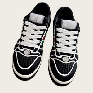 Chaussures en toile de créateur de haute qualité, logo personnalisé, chaussures de skate décontractées authentiques, baskets de marque de luxe pour hommes - Product Image 3