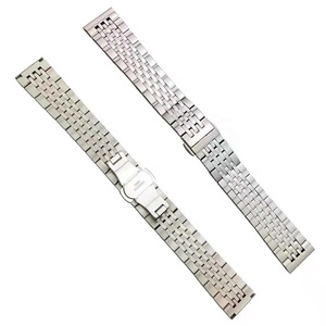 Bracelets de montre Jettda en acier inoxydable, extrémités courbées, 20 mm, 22 mm, <span class=keywords><strong>bracelet</strong></span> universel, accessoires pour poignet - Product Image 6