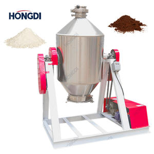 Mélangeur à tambour industriel automatique pour poudres, machine de mélange en acier inoxydable SUS304, capacité 700L, 380V, pour usage chimique et alimentaire en usine, pulvérisation de liquides - Product Image 2