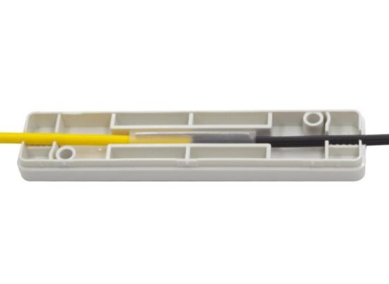 ABS Plastic Fiber Optic Accessorie 1 Core Waterproof Cable Joint Box For Protect Splice Tray