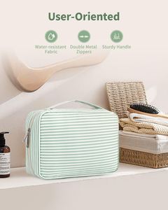 Waterproof Hanging Toiletry Bag Hanging <b>Makeup</b> Organizer Bag Cosmetic Travel Bags for Women <b>Makeup</b> <b>Case</b> Toiletries Organizer - Product Image 3