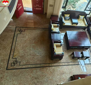 Granit d'or moderne de Madonna Granit doré rouge poli de luxe pour la conception intérieure de plancher et d'<span class=keywords><strong>escalier</strong></span> - Product Image 4