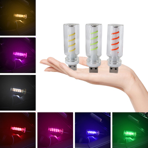 Lampe <span class=keywords><strong>de</strong></span> nuit USB spirale moderne, interrupteur tactile, lumière d'ambiance RVB à 7 couleurs changeantes pour la décoration <span class=keywords><strong>de</strong></span> chevet - Product Image 3