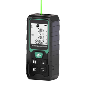 Laser công cụ đo lường màu xanh lá cây 328ft/100M Kỹ thuật số 40m Laser có thể sạc lại khoảng cách meter M/in/ft đơn vị Pythagore khoảng cách khu vực góc - Product Image 4