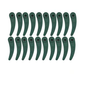Pièces de rechange pour tondeuse à gazon, paquet de 20 lames de coupe F016800372 de 26CM pour outil de jardin Bosch ART 26-18 LI 083-B3-0009 /ART 23-18 LI - Product Image 1