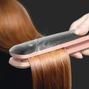 Премиум лучший Электрический быстрый нагреваемый паровой выпрямитель для волос керамический отпариватель выпрямитель для волос