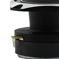 Speaker Tweeter Super Bullet dengan Diafragma Aluminium dan Voice Coil 1 inci untuk Mobil