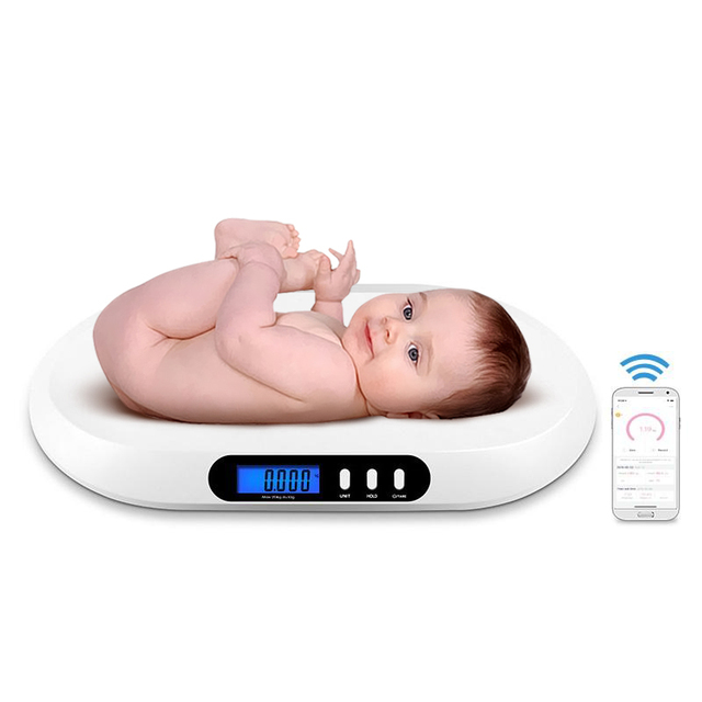 ABS Plastic Curved Security High Quality Child Electronic Digital Baby Scale Baby Weighing Scale Baby Scale bluetooth