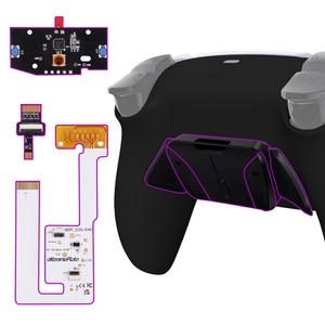 ชุดอุปกรณ์เสริมปุ่มหลังแบบกำหนดเอง EXtremerate Black PS5 Remap RISE4 V3 สำหรับจอยคอนโทรลเลอร์ Playstation5 - Product Image 1