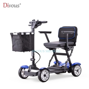New List Four Wheelers Lithium Battery Mobility Scooter 250W Elderly <b>Walker</b> Electric 4 Wheeler - Product Image 1