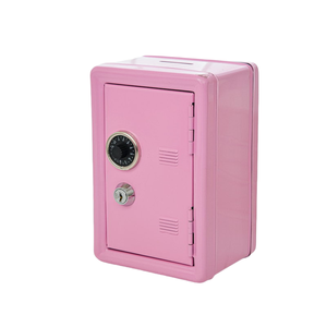 Có Thể Khóa Tiền Mặt Hộp Mini Kim Loại Tiền Hộp Với Key Khóa Đồng Xu Và Tiền Mặt Tổ Chức - Product Image 4