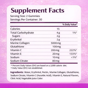 OEM/ODM <span class=keywords><strong>Glutathione</strong></span> & Collageen Vitamine <span class=keywords><strong>C</strong></span> Gummies voor Huidverhelderende en Stralende Huid - Product Image 4