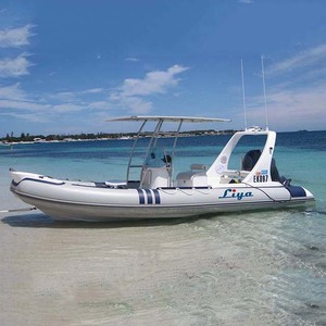 Liya 20 pies 6,2 M Rib 620 bote inflable con Motor fuera de borda Hypalon Material para turismo pesca entretenimiento en venta - Product Image 3