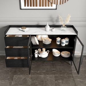 Offre spéciale <span class=keywords><strong>Buffet</strong></span> moderne de luxe élégant petit <span class=keywords><strong>Buffet</strong></span> portable pour salle à manger salon meubles de maison armoire de rangement - Product Image 3
