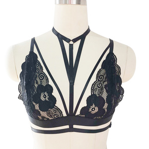 <span class=keywords><strong>Lencería</strong></span> de encaje de estilo a la moda <span class=keywords><strong>para</strong></span> mujer, <span class=keywords><strong>lencería</strong></span> erótica transparente con logotipo personalizado - Product Image 6