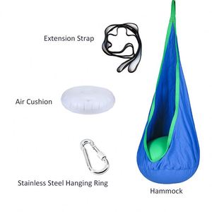 Columpio Sensorial para Niños, Hamaca Colgante, Silla Plegable Portátil de Alta Calidad para Uso en Interiores y Exteriores, Hecha de Nailon - Product Image 2