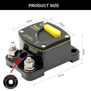 50a 60a 100a 150a 200a 300a 48v dc משטח הר מערכת סולארית אודיו מפסק - Product Image 2