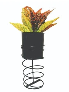 Futeng Plant Flower Pot Rack Holder Balcón Decoración Paisaje Accesorios