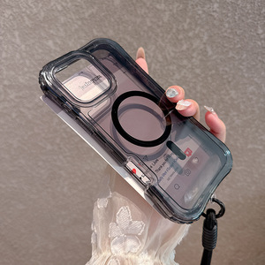 <span class=keywords><strong>Funda</strong></span> Magnética para Teléfono de TPU y PC para <span class=keywords><strong>iPhone</strong></span> 15 <span class=keywords><strong>Pro</strong></span> <span class=keywords><strong>Max</strong></span>, Accesorios para Celular para <span class=keywords><strong>iPhone</strong></span> 18 <span class=keywords><strong>Pro</strong></span> <span class=keywords><strong>Max</strong></span> 17 16 15 14 <span class=keywords><strong>13</strong></span> 12 <span class=keywords><strong>con</strong></span> <span class=keywords><strong>Cuerda</strong></span> - Product Image 2