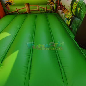 Castillo inflable comercial de calidad, tipo combo, con tobogán, diseño de abeja. - Product Image 6