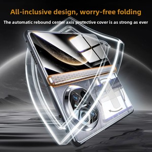 Coque de protection pour téléphone Huawei MateX6, support de protection de la charnière, coque transparente pour écran pliable Huawei, pack complet x6 - Product Image 1