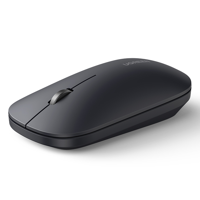UGREEN High Quilty Wireless Mouse 2.4G Silent Computer Mouse Ultra Slim Optical Cordless Wireless Mouse with USB Receiver