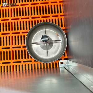 Cage <span class=keywords><strong>de</strong></span> mise bas robuste pour truies, enclos <span class=keywords><strong>de</strong></span> mise bas, structure galvanisée, panneaux en PVC, plancher à lattes, équipement d'élevage porcin - Product Image 6