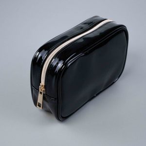 Bonne Qualité Durabilité PU Stockage Sac À Fermeture Éclair Portable Lady Style Voyage Cosmétique Sac - Product Image 3