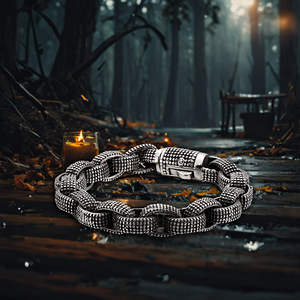 Commercio all'ingrosso retrò da uomo in acciaio inox braccialetto di drago alla moda in acciaio al titanio stile prepotente gioielli leader per gli uomini - Product Image 6
