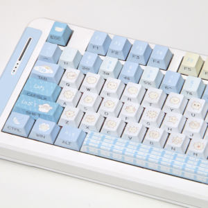 Tecla Clásica de Pintura al Óleo con Diseño de Cordero y Sal, Perfil Cherry, Lateral Translúcido, PBT Dye-Sub para Teclado Mecánico con Switches MX - Product Image 1