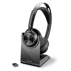 Tai nghe Poly Voyager FOCUS 2 UC (Plantronics) -Kết nối với PC/ Mobile qua USB-C USB-A hoặc 3.5mm-Hoạt động với Zoom nhóm - Product Image 1