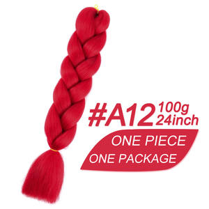 Vendita calda A Buon Mercato <span class=keywords><strong>Capelli</strong></span> Trecce Jumbo Sintetico Treccia Dei <span class=keywords><strong>Capelli</strong></span> Naturale Per La Bellezza Della <span class=keywords><strong>Donna</strong></span> Della Signora Della Ragazza di Alta Temperatura del Filo Private Label - Product Image 3