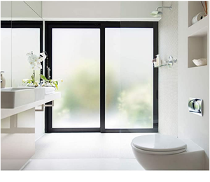 Carta da parati trasparente smerigliata della pellicola della Privacy <span class=keywords><strong>per</strong></span> le finestre Film decorativo della finestra adesivo di vetro autoadesivo della finestra carta da parati - Product Image 1