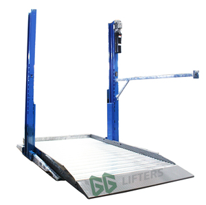 Thủy lực xe nâng 2700kg 6000lbs xi lanh kép đậu xe <span class=keywords><strong>duplicator</strong></span> với hai bài thiết kế - Product Image 5
