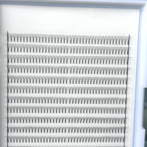 Extension ciglia vassoi <span class=keywords><strong>jumbo</strong></span> nero più scuro 3D premade fan 640 fan private label ciglia a stelo corto - Product Image 2