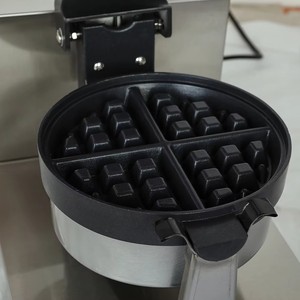 Gaufrier professionnel commercial en acier inoxydable antiadhésif pour gaufres belges épaisses 1500-2000W avec technologie <span class=keywords><strong>de</strong></span> chauffe rapide et fonction automatique - Product Image 6