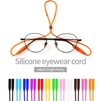 Crochets antidérapants multicolores pour lunettes, pour enfants et adultes, sangle de maintien pour lunettes de sport, support en silicone pour lunettes