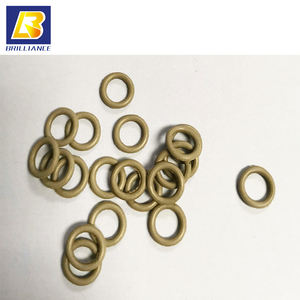 Duro 70 shore A anneaux toriques en verre argenté fluorosilicone, anneau en élastomère conducteur approuvé par UV joint torique électrique - Product Image 5