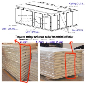 Cámara Frigorífica de Gran Capacidad para Almacenamiento en Frío de Mariscos, con Múltiples Puertas, -18 Grados Celsius, Precio de Cámara Frigorífica Walk-in - Product Image 6