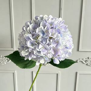 Fleur artificielle d'hortensia blanc de grande taille en gros - Product Image 2