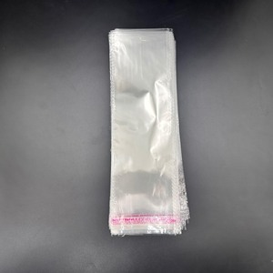 Food Grade <strong>Self</strong>-<strong>Adhesive</strong> Clear Plastic <strong>Bags</strong> with <strong>Resealable</strong> Flap for E-Commerce Packaging of Apparel Jewelry Supermarket Use - Product Image 4