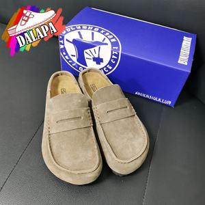<span class=keywords><strong>Mules</strong></span> et sabots en daim style Berk pour femmes et hommes, avec soutien de la voûte plantaire, chaussures décontractées pour le quotidien - Product Image 1