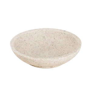Jabonera Afra Blanca Mate D. 13 cm H. 3.2 cm Para Uso en Baño - Product Image 1