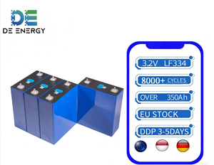 แบตเตอรี่ Lifepo4 เกรด A 3.2V 334AH แบบชาร์จได้ แบตเตอรี่ลิเธียมแบบแท่งปริซึม 8000+ รอบการใช้งาน แบตเตอรี่พลังงานสูง - Product Image 1