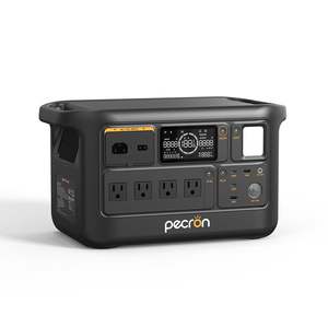 Station d'alimentation portable Pecron F1000LFP 1500W 1004Wh, générateur solaire pour le camping avec prise universelle, en stock aux États-Unis - Product Image 1