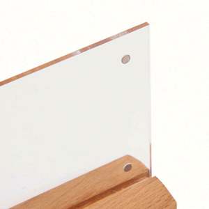 Wholesale Custom Double Sided Acrylic <b>Table</b> Stand Sign Menu <b>Card</b> Holder Display Stand - Product Image 6