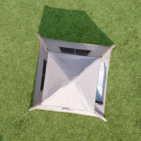 Grande tente gonflable imperméable personnalisée pour plusieurs personnes Tissu en coton de luxe pour le camping en plein air et la survie en nature2 * 2M