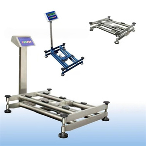 Báscula Digital de Plataforma Veidt, Industrial, con Tubo Redondo Reforzado, Sin Indicador, TCS-3 - Product Image 3