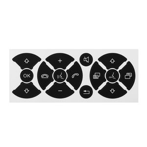 Pegatina para Botones de Volante, Bloqueo de Puerta, Ventana y Aire Acondicionado para Mercedes Benz Clase <span class=keywords><strong>GLK</strong></span> X204, Clase C, Clase E, CLS C218, W172, W204 - Product Image 4